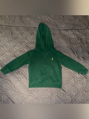 Polo Ralph Lauren Green Pullover Hoodie Toddler Size 3 / 3T